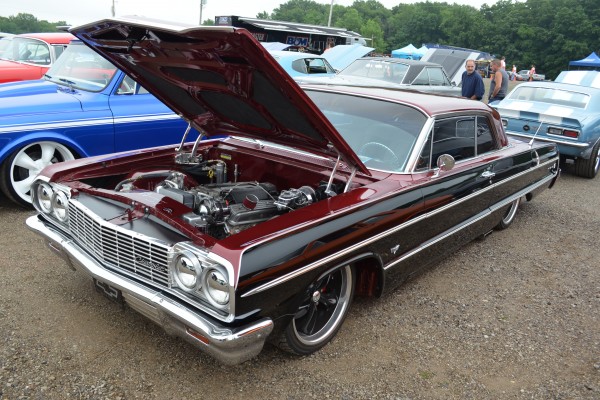 lowered 1964 chevy impala custom