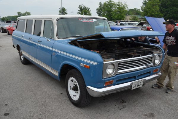 stretched six door chevy vintage suburban truck