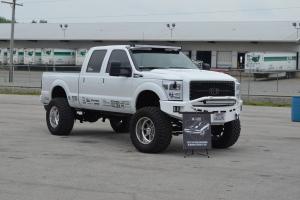 ford super duty lifted custom truck