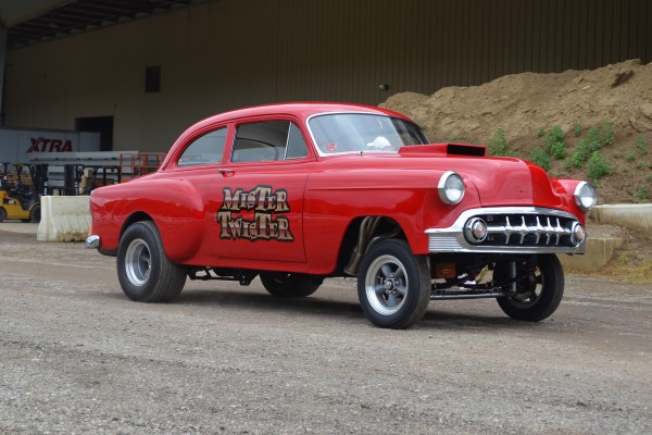 mister twister chevy postwar gasser coupe