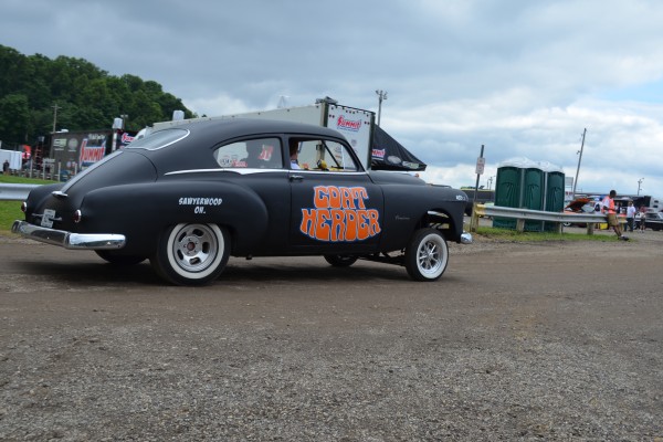 goat herder straight axle gasser pontiac nostalgia drag car