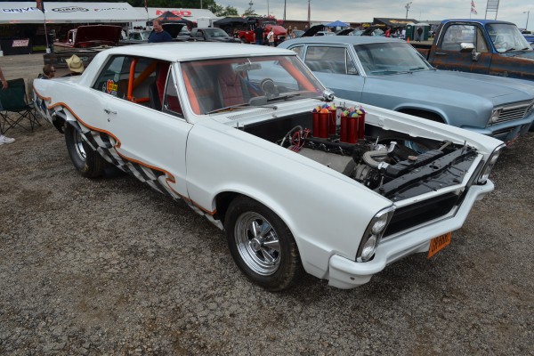 vintage pontiac gto pro street drag car