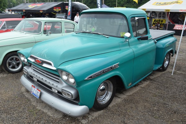 classic chevy apache pickup truck