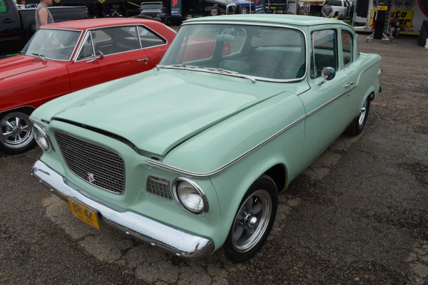 vintage Studebaker coupe