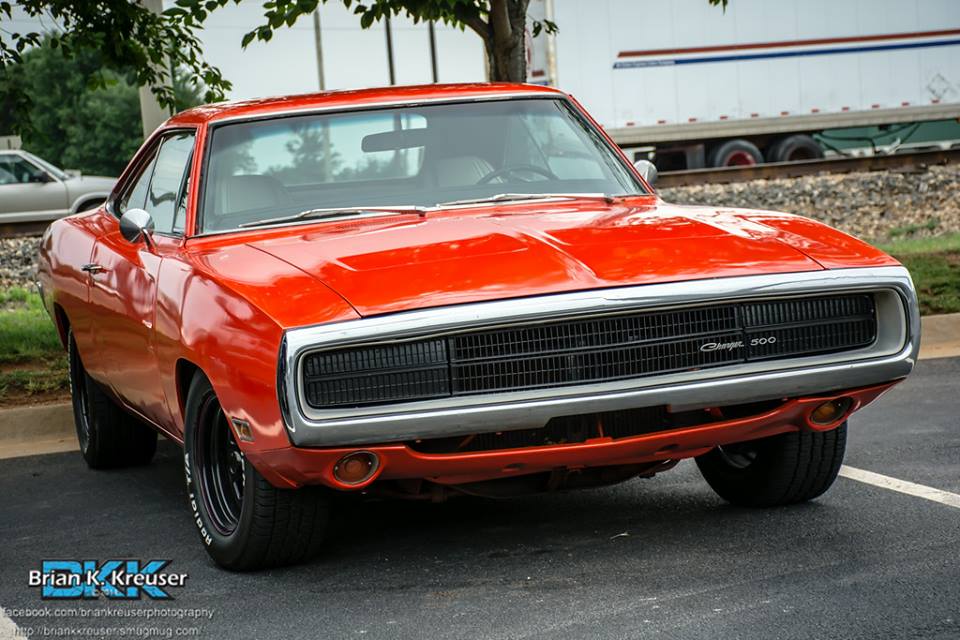 1969 Orange Dodge Charger