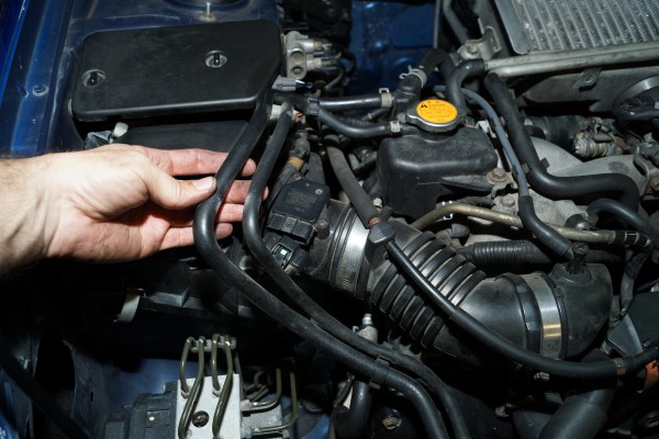 removing cooling lines from a subaru wrx engine