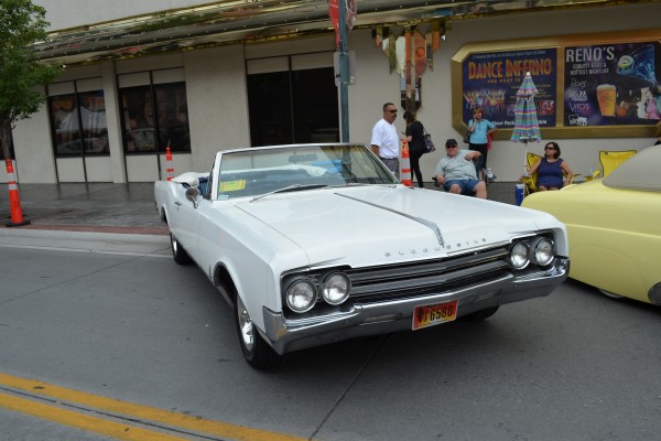 1960s era full size oldsmbile convertible at 2014 Hot August Nights in Reno, NV