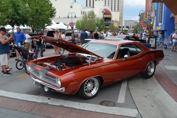 1970 plymouth barracuda custom at 2014 Hot August Nights in Reno, NV