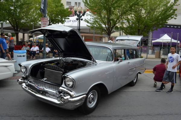1957 chevy nomad hotrod custom station wagon
