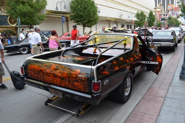 chevy el camino pro street drag car at hot august nights 2014