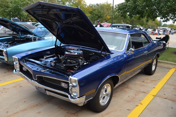 blue 1967 pontiac GTO Hardtop Coupe