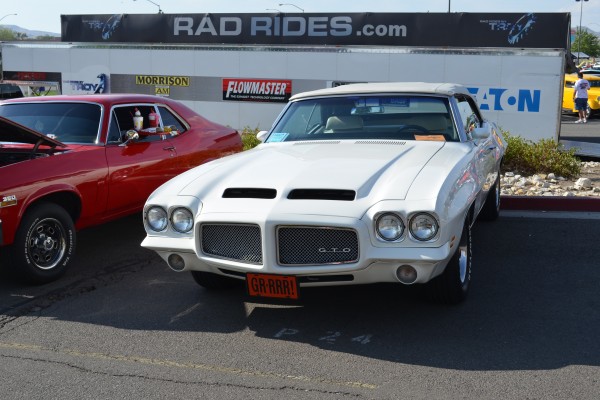 white second gen pontiac gto convertible