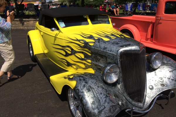 vintage custom ford roadster hot rod