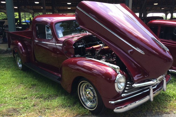 custom hudson vintage pickup truck