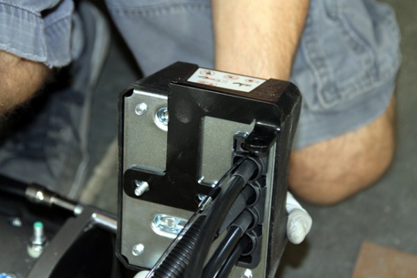 winch relay control box mounted on a jeep Cherokee XJ