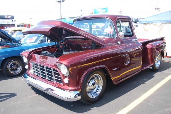 vintage chevy pickup truck from the late 1950s