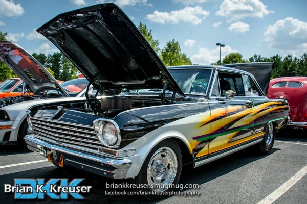 pro street style chevy ii nova hot rod