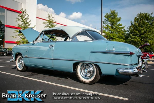 postwar vintage ford hardtop coupe