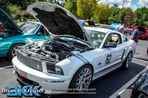 custom white shelby gt 350 inspired ford mustang s197