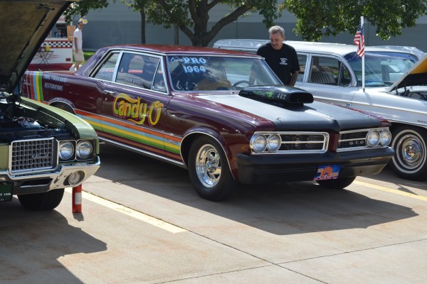 pro street 1964 Pontiac GTO nostalgia drag car