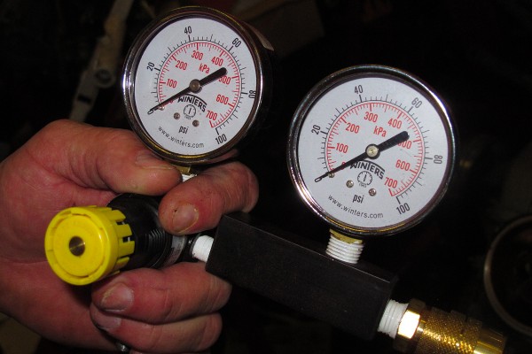 leakdown tester gauge tool