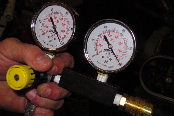 leakdown tester gauge tool