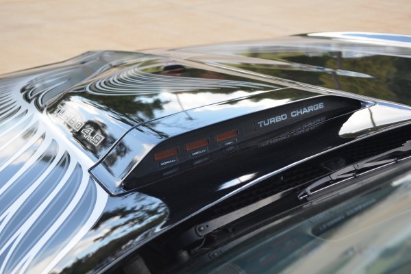 turbo charge hood boost indicator on a turbo trans am