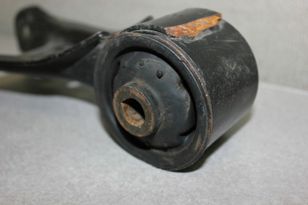 decayed stock rubber bushings in a lower control arm