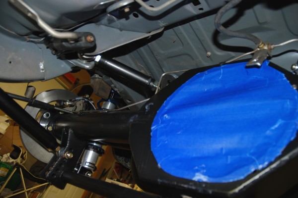 modified stock style four link triangulated suspension