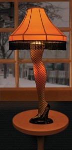 Christmas Story Leg Lamp