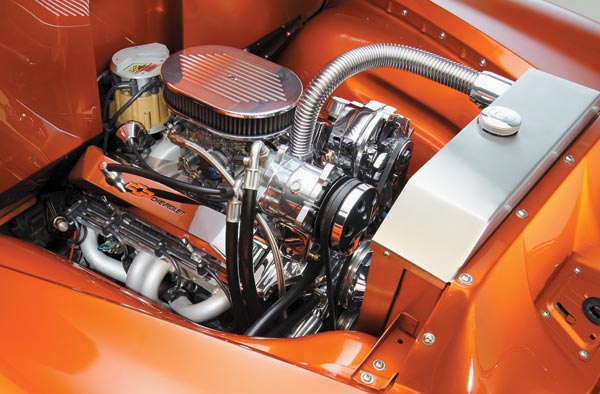 custom v8 engine in a 1948 chevy truck hot rod