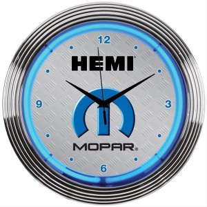 Mopar Hemi Neon Clock