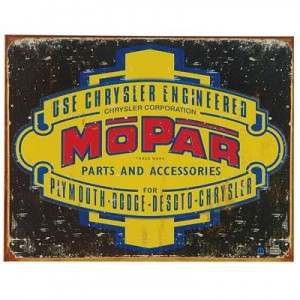 Mopar vintage sign