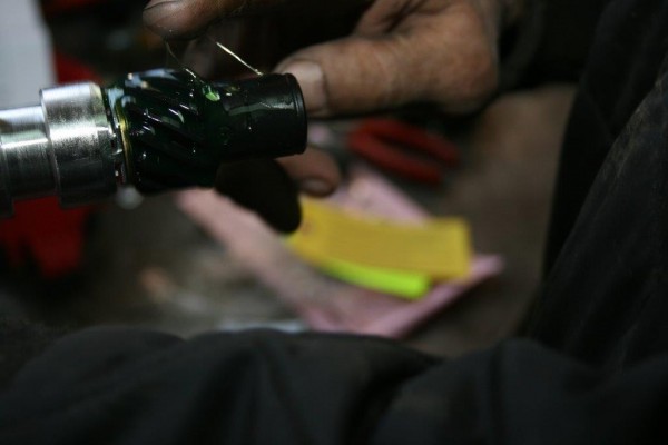 lubricating distributor drive gear