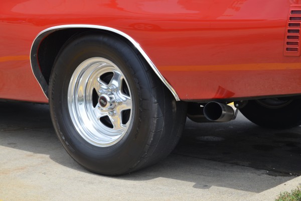 custom wheel on a 1970 chevelle ss 396
