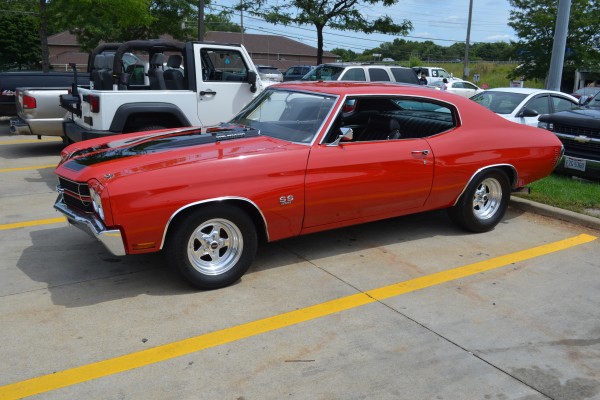 side view of a 1970 chevelle ss 396