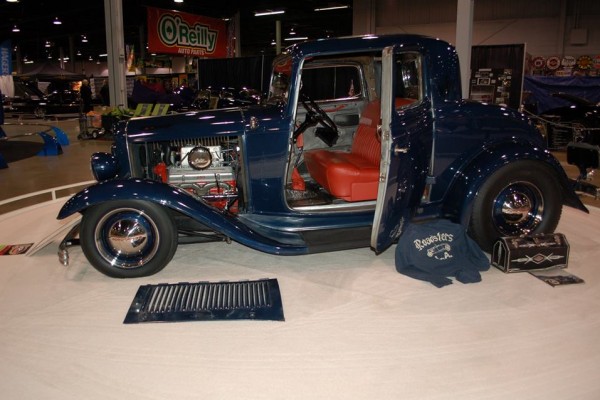 sbc-powered ford 3 window coupe