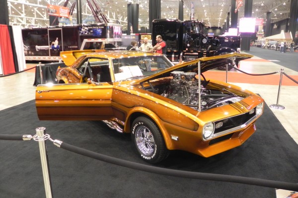 customized first gen chevy camaro