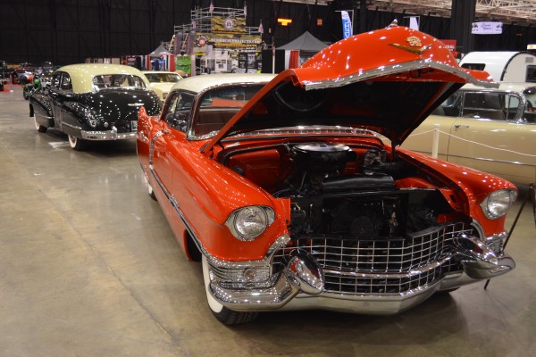 vintage 1950s cadillac hardtop coupe