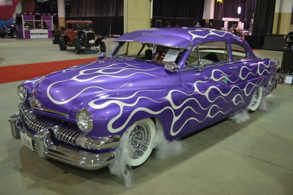 vintage mercury hotrod custom coupe