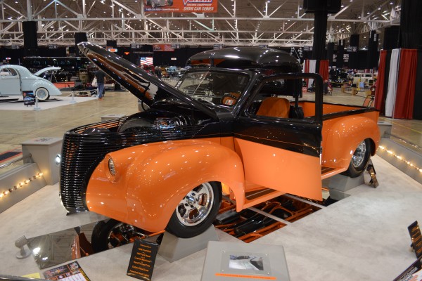 vintage hotrod pickup truck