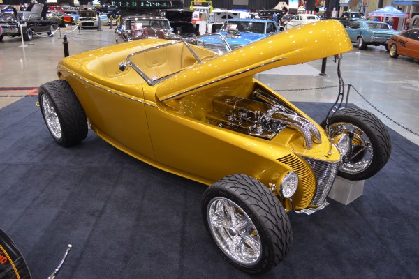 vintage custom hot rod show car