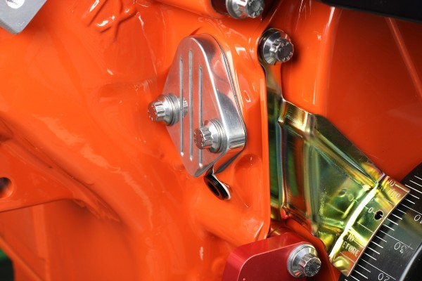mechanical fuel pump blockoff plate