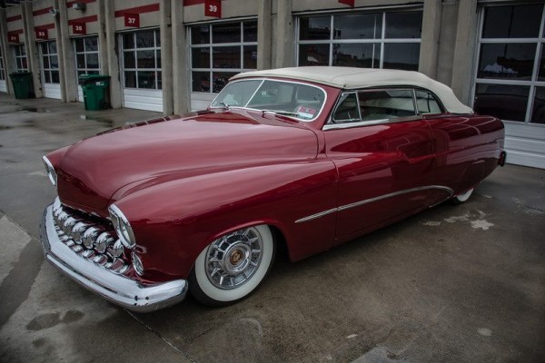 vintage cadillac customized convertible hot rod