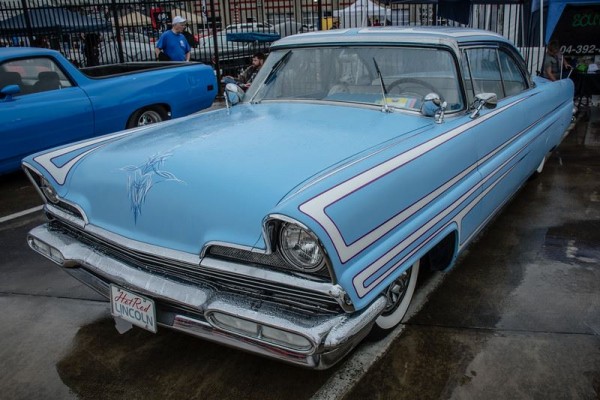 vintage postwar Lincoln coupe