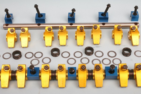 Crane full-roller rocker arms and Mopar Performance rocker shafts