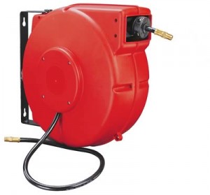 garage retractable air hose reel