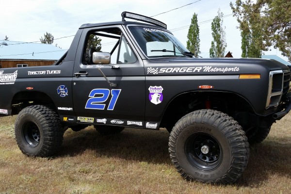 marc sorger's ford bronco race truck