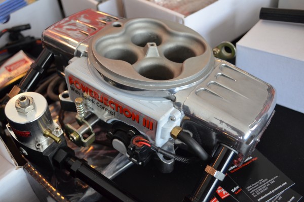 powerjection throttle body efi on display