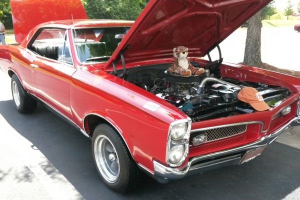red 1967 pontiac gto hardtop coupe
